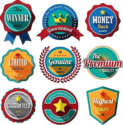 EPS 해외이미지 스티커 일러스트 사람없음 세트 라벨 해외202004 해외일러스트 프레임 파일형식 벡터 이미지허브