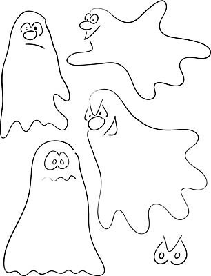 EPS 해외이미지 캐릭터 행복 일러스트 생물 미소 놀람 할로윈 흰색 죽음 입 유령 신비 무서움 만화 그림 나쁜 몬스터 호러 해외202004 해외일러스트 일러캐릭터 감정 컬러 컨셉 표정 신체부위 공포 파일형식 벡터 이미지허브