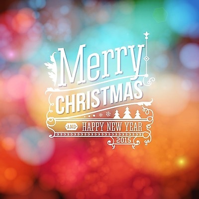 EPS 해외이미지 디자인 백그라운드 크리스마스 일러스트 추상 타이포그라피 사람없음 축하 보케 해피뉴이어 레터링 보케백그라운드 해외202004 해외일러스트 문자 기념일 컨셉 무늬 새해인사 파일형식 벡터 이미지허브