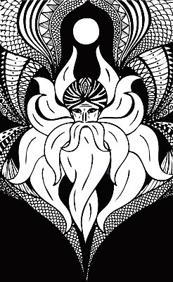 EPS 해외이미지 캐릭터 남자 백그라운드 일러스트 상상 수염 인종 성인 마법사 마술사 가운 신비 공상 마법 여의주 오해 초능력 팬던트 해외202004 해외일러스트 일러캐릭터 옷 컨셉 사람 마술 파일형식 벡터 이미지허브