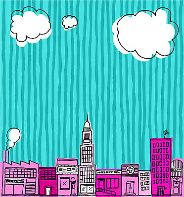 EPS 해외이미지 구름 일러스트 창문 공장 하늘 병원 건물 상점 도시 작업실 만화 스케치 커뮤니티 스카이라인 해외202004 해외일러스트 자연요소 건축물 공업 의학 미술 파일형식 벡터 이미지허브