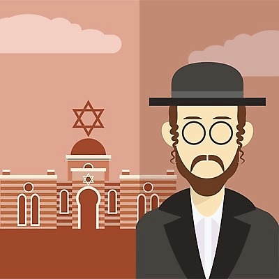 EPS 해외이미지 전통 디자인 별 종교 백그라운드 일러스트 수염 사람 그래픽 빨간색 컬러풀 영혼 플랫 심볼 사인 코믹 유대인 고립 신앙심 예루살렘 유태교 이스라엘 스타일 해외202004 해외일러스트 자연요소 컬러 서아시아 파일형식 벡터 이미지허브