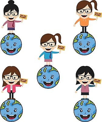 EPS 해외이미지 여자 행복 지구 어린이 캠페인 일러스트 주택 미소 사람 세트 세계 글로벌 지구본 행성 분노 폐기물 수집 사인 지리 흉터 해외202004 해외일러스트 감정 표정 건물 우주 상처 쓰레기 파일형식 벡터 이미지허브