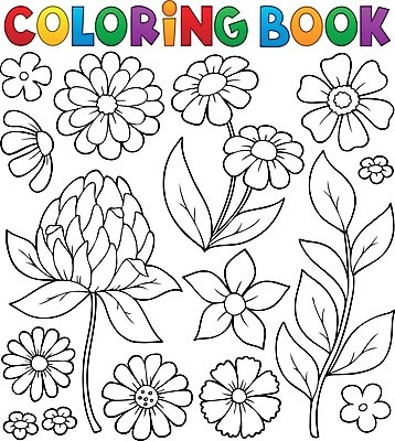 EPS 해외이미지 모양 식물 계절 꽃잎 꽃 잎 일러스트 자연 미술 장식 책 페인트 봄 성장 벚꽃 그리기 그림 윤곽 스타일 해외202004 해외일러스트 모션 문화예술 생태계 파일형식 벡터 이미지허브