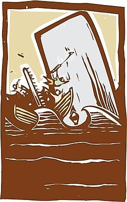 EPS 해외이미지 산업 바다 일러스트 낚시 항해 환경 수확 보트 위험 고래 사냥 멸종 목판화 해외202004 해외일러스트 컨셉 농업 배_교통 포유류 레저 수중동물 파일형식 벡터 이미지허브