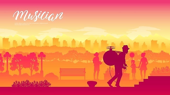 EPS 해외이미지 직업 긴머리 계절 남자 행복 음악 일러스트 노래 놀이 타악기 거리 미술 사람 성인 야외 성당 축제 소리 콘서트 연주자 음악가 가수 가을 기구 춤 반지 도시 악단 큼 색소폰 드럼 예술가 거지 고립 뮤지컬 플레이어 해외202004 해외일러스트 헤어스타일 감정 악기 장신구 종교건축 문화예술 공연 크기 목관악기 파일형식 벡터 이미지허브