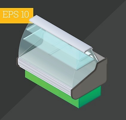 EPS 해외이미지 디자인 일러스트 유리 선반 실내 서기 가로 컬러풀 3D 상점 기계 공백 장비 추위 투명 시장 시원함 계산대 오브젝트 통로 진열장 상업 냉장고 고립 냉각기 해외202004 해외일러스트 컬러 가구 모션 재질 내부 가전제품 디지털합성 파일형식 벡터 이미지허브