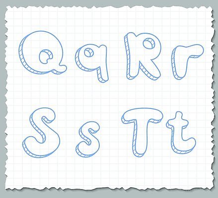 EPS 해외이미지 디자인 알파벳 종이 백그라운드 패턴 일러스트 텍스트 미술 그래픽 세트 스케치 편지 오브젝트 시트 타입 엘리먼트 해외202004 해외일러스트 영어 무늬 문화예술 파일형식 벡터 이미지허브