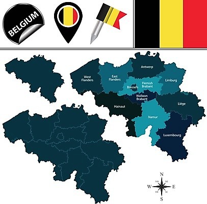 EPS 해외이미지 실루엣 유럽 지도 일러스트 경계선 깃발 벨기에 지역 룩셈부르크 브뤼셀 지리 해외202004 해외일러스트 나라 선 촬영기법 경계 서유럽 파일형식 벡터 이미지허브