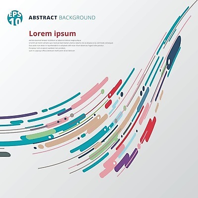 EPS 해외이미지 분홍색 백그라운드 패턴 곡선 일러스트 추상 사람없음 그래픽 파란색 컬러풀 노란색 디지털 레이아웃 구성 스타일 해외202004 해외일러스트 선 컬러 무늬 파일형식 벡터 이미지허브