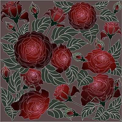 EPS 해외이미지 식물 꽃 백그라운드 잎 패턴 채소 일러스트 자연 벽지 초록색 장미 새싹 해외202004 해외일러스트 컬러 무늬 생태계 파일형식 벡터 이미지허브