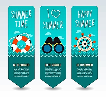 EPS 해외이미지 배너 세로배너 파도 일러스트 사람없음 쌍안경 하트 키_배핸들 민트색 배너세트 해외202004 구명부환 해외일러스트 모양 바다 컬러 세로 세트 망원경 안전장비 핸들 튜브 파일형식 벡터 이미지허브