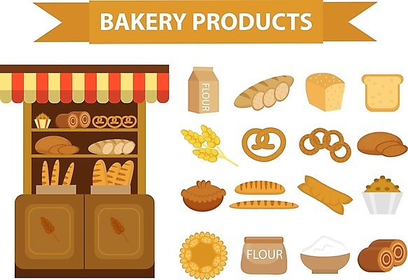 EPS 해외이미지 디자인 음식 백그라운드 스티커 일러스트 세트 쿠키 식사 빵집 흰색 신선 플랫 맛 아침식사 바게트 상품 낟알 만화 밀 굽기 수집 먹기 심볼 사인 유기농 슬라이스 밀가루 베이글 덩어리 내추럴 프랑스어 고립 번 제빵사 페스츄리 호밀 스타일 브레첼 해외202004 해외일러스트 직업 문자 웰빙 빵 컬러 컨셉 모션 디저트 곡류 상점 가루 구이 파일형식 벡터 이미지허브