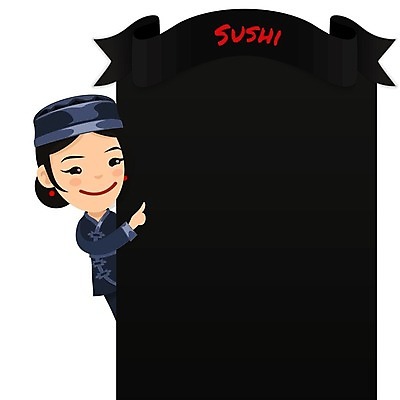 EPS 해외이미지 직업 캐릭터 여자 감정 포스터 종이 음식 일러스트 요리 미술 미소 웃음 사람 동양인 식당 요리사 저녁식사 공백 초밥 기쁨 낙서 만화 서비스 메뉴 준비 점심식사 고립 해외202004 해외일러스트 일러캐릭터 문화예술 표정 인종 상점 식사 일본음식 파일형식 벡터 이미지허브