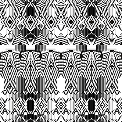 EPS 해외이미지 전통 디자인 선 백그라운드 패턴 일러스트 아프리카 벽지 추상 멕시코 흑백 미술 내부 그래픽 장식 유행 검은색 줄무늬 흰색 직물 도시 조직 인쇄 타일 질감 공상 부족 엘리먼트 포장소품 스타일 해외202004 해외일러스트 나라 컬러 컨셉 북아메리카 무늬 포장 문화예술 촬영기법 오브젝트 포장재료 파일형식 벡터 이미지허브