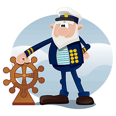 EPS 해외이미지 남자 바다 여행 유니폼 일러스트 항해 바퀴 크루즈 만화 해군 선원 네비게이션 옛날 해외202004 해외일러스트 옷 배_교통 군대 사람 파일형식 벡터 이미지허브