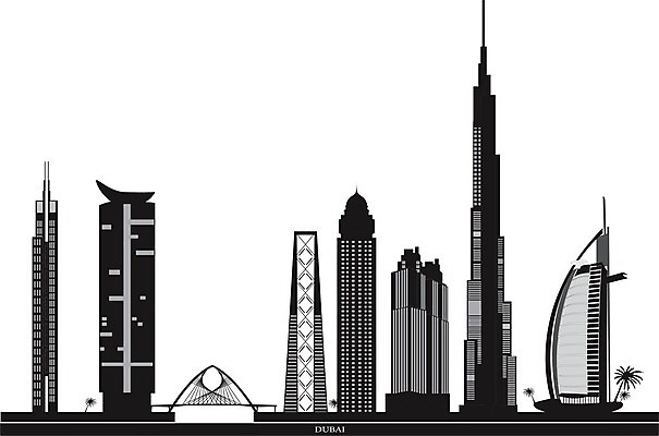 EPS 해외이미지 실루엣 아시아 여행 일러스트 건축양식 하늘 호텔 건물 그래픽 탑 고층빌딩 만 고급 중앙 휴양지 아라비아 동쪽 스카이라인 아랍에미리트 두바이 아랍어 해외202004 해외일러스트 건축물 건축 나라 컨셉 중동 숙소 촬영기법 빌딩 장소 방향 파일형식 벡터 이미지허브