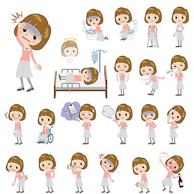 EPS 해외이미지 여자 대학생 분홍색 일러스트 담배 건강 가면 여러명 성인 유행 고통 추위 환자 마시기 알코올 만취 휠체어 치과의사 코 변기통 재채기 성인여자만 해외202004 해외일러스트 학생 감정 컬러 다수 의학 모션 사람 신체부위 의사 술취함 여자만 성인만 파일형식 벡터 이미지허브