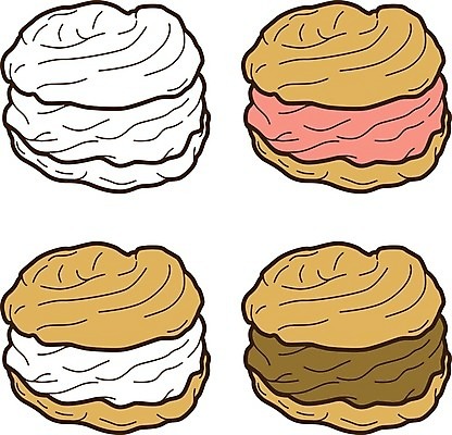 EPS 해외이미지 전통 음식 백그라운드 일러스트 디저트 케이크 카페 빵집 수확 흰색 달콤 맛 가득함 크림 오브젝트 퍼프 롤 프랑스어 폭식 고립 바닐라 페스츄리 해외202004 해외일러스트 문자 빵 컬러 컨셉 농업 상점 파일형식 벡터 산업 이미지허브