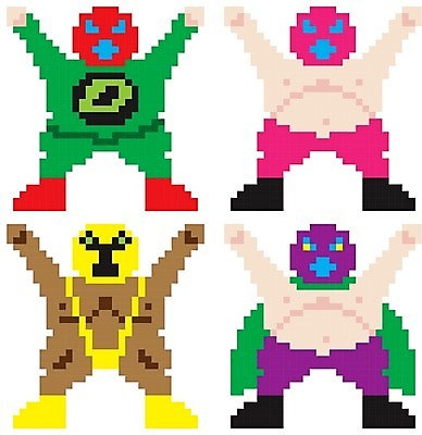 EPS 해외이미지 스포츠 일러스트 가면 미술 컴퓨터 수확 8 복고 싸움 토막 픽셀 해외202004 해외일러스트 농업 모션 문화예술 전자제품 숫자 파일형식 벡터 이미지허브