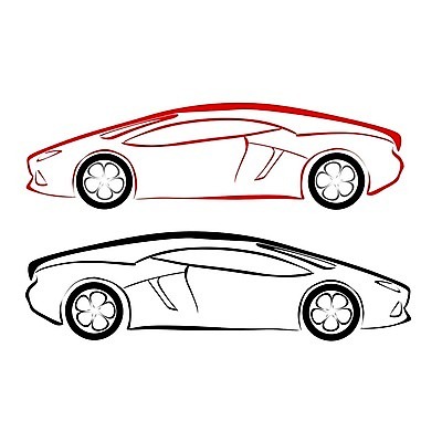 EPS 해외이미지 스포츠 일러스트 자동차 빨간색 힘 바퀴 고급 스케치 오픈카 속도 고립 수집가 자동 해외202004 해외일러스트 직업 육상교통 컬러 컨셉 승용차 미술 파일형식 벡터 이미지허브