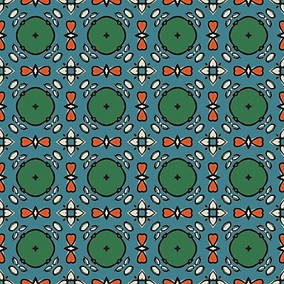 EPS 해외이미지 디자인 백그라운드 패턴 오렌지 일러스트 벽지 추상 초록색 검은색 타일 복고 정사각형 터키석 해외202004 해외일러스트 도형 컬러 무늬 과일 보석 파일형식 벡터 이미지허브