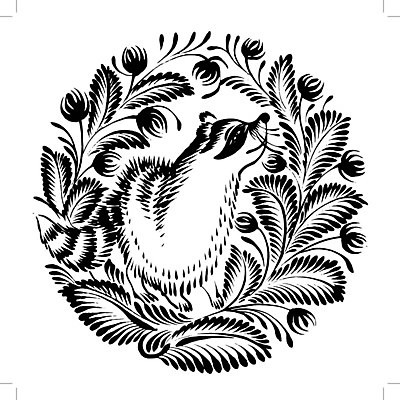 EPS 해외이미지 디자인 꽃 백그라운드 잎 일러스트 미술 사람없음 검은색 라쿤 해외202004 해외일러스트 식물 컬러 문화예술 너구리 파일형식 벡터 이미지허브