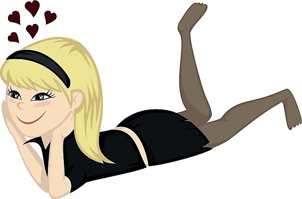 EPS 해외이미지 클립아트 여자 행복 일러스트 휴식 양말 바닥 발렌타인데이 사랑 미소 사람 10대 금발 쌓기 검은색 꿈 하트 달콤 떨어짐 만화 볼터치 거짓말 결백 해외202004 해외일러스트 모양 헤어스타일 감정 컬러 컨셉 모션 데이이벤트 청소년 표정 화장 맛 파일형식 벡터 이미지허브