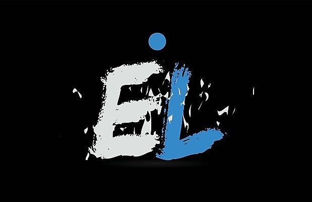 EPS 해외이미지 모양 템플릿 디자인 알파벳 백그라운드 일러스트 회사 비즈니스 추상 타이포그라피 파란색 검은색 흰색 E 편지 심볼 신분 L 그런지 엘리먼트 활자 레터링 해외202004 해외일러스트 문자 영어 컬러 무늬 활자판 파일형식 벡터 인쇄판 인쇄 이미지허브