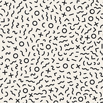 EPS 해외이미지 모양 템플릿 디자인 종이 선 백그라운드 패턴 일러스트 벽지 추상 흑백 미술 그래픽 장식 유행 검은색 수확 덮개 흰색 직물 엉킴 낙서 인쇄 타일 질감 복고 심플 펑키 엘리먼트 포장소품 스타일 힙스터 멤피스디자인 해외202004 해외일러스트 패션 컬러 무늬 농업 포장 문화예술 촬영기법 뚜껑 오브젝트 포장재료 파일형식 벡터 이미지허브