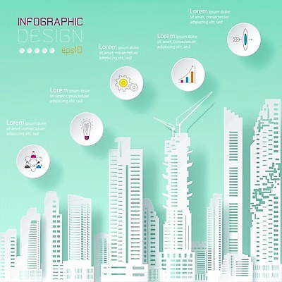 EPS 해외이미지 모양 디자인 컨셉 일러스트 비즈니스 통계 그래프 사람없음 건물 그래픽 자료 웹 인포그래픽 정보 성장 바 원형 발표 퍼센트 연결 수집 심볼 사인 보고서 레이아웃 타운 엘리먼트 해외202004 해외일러스트 도형 건축물 인터넷 도시 특수기호 파일형식 벡터 이미지허브