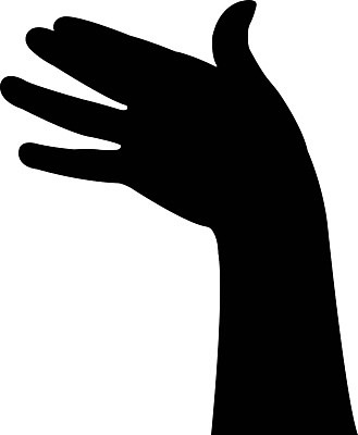 EPS 해외이미지 모양 손 백그라운드 신체 일러스트 부분 손가락 검은색 흰색 방향 심볼 사인 팔 고립 충고 해외202004 해외일러스트 컬러 신체부위 파일형식 벡터 이미지허브