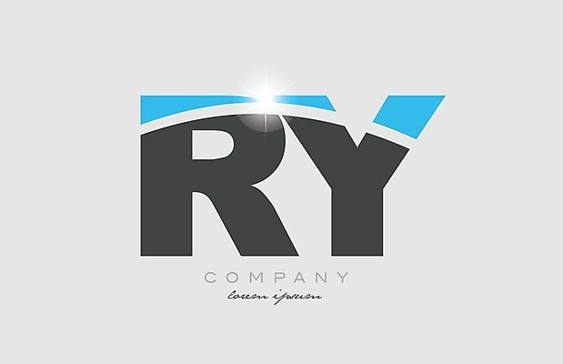 EPS 해외이미지 모양 템플릿 디자인 알파벳 백그라운드 일러스트 회사 비즈니스 파란색 반짝임 회색 편지 심볼 신분 Y R 엘리먼트 활자 해외202004 해외일러스트 영어 컬러 모션 활자판 파일형식 벡터 이미지허브