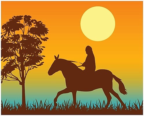 EPS 해외이미지 나무 동물 실루엣 스포츠 여행 포즈 일러스트 자연 미술 사람 풍경 태양 농장 일몰 산책 달 승마 승차 허브 그림 기수 안장 라이더 해외202004 해외일러스트 자연요소 식물 농업 모션 문화예술 휴식 촬영기법 노을 생태계 파일형식 벡터 이미지허브