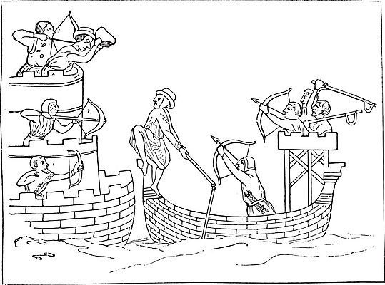 EPS 해외이미지 남자 무기 바다 일러스트 화살 항해 미술 검은색 궁전 골동품 흰색 폭력 보트 수비 역사 공격 활 그림 싸움 판화 병정 옛날 침범 해외202004 해외일러스트 컬러 고건축 배_교통 모션 문화예술 사람 사회이슈 파일형식 벡터 이미지허브