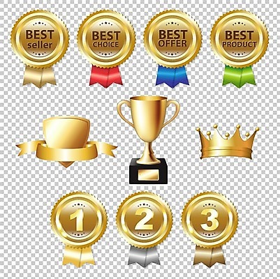 EPS 해외이미지 리본 스포츠 일러스트 성공 왕관 세트 화환 경쟁 나뭇가지 원형 투명 황금 모서리 왕 상패 메달 심볼 오브젝트 사인 기념품 테이프 언론 휘장 고립 엘리먼트 염원 해외202004 해외일러스트 도형 나무 꽃 컨셉 문구용품 상_우승 상_상패 파일형식 벡터 이미지허브