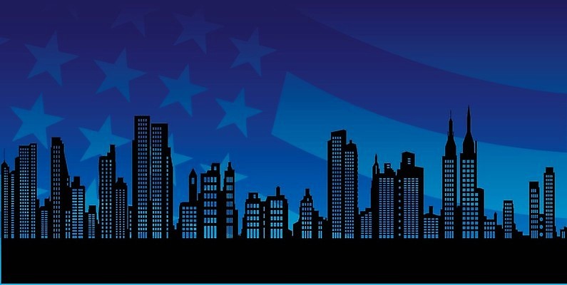 EPS 해외이미지 디자인 외관 실루엣 별 선 백그라운드 일러스트 건축양식 하늘 새로움 파노라마 건물 도시풍경 반사 검은색 고층빌딩 미국 달 도시 야간 장면 스카이라인 맨해튼 해외202004 해외일러스트 자연요소 건축물 건축 컬러 컨셉 북아메리카 촬영기법 풍경 빌딩 뉴욕 파일형식 벡터 이미지허브