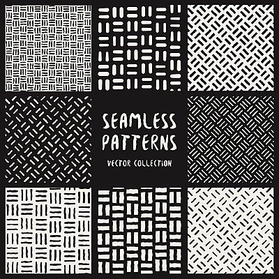 EPS 해외이미지 디자인 선 백그라운드 패턴 일러스트 추상 흑백 사람없음 그래픽 장식 세트 달리기 검은색 줄무늬 덮개 흰색 직물 거친 보행로 낙서 인쇄 수집 타일 그림 질감 심플 손그림 직사각형 대각선 엘리먼트 타격 포장소품 스타일 해외202004 해외일러스트 도형 길 컬러 무늬 포장 모션 촬영기법 뚜껑 오브젝트 포장재료 파일형식 벡터 이미지허브