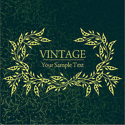 EPS 해외이미지 식물 꽃 백그라운드 잎 꽃무늬 곡선 일러스트 프레임 사람없음 해외202004 해외일러스트 선 무늬 파일형식 벡터 이미지허브