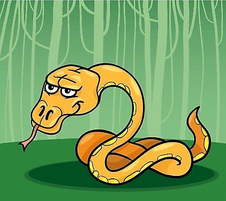 EPS 해외이미지 클립아트 나무 동물 캐릭터 디자인 행복 야생동물 일러스트 파충류 자연 동화 동물원 미소 그래픽 노란색 뱀 황무지 유머 숲 만화 혀 그림 꼬리 코믹 마스코트 해외202004 해외일러스트 일러캐릭터 식물 감정 컬러 표정 입 생태계 파일형식 벡터 이미지허브