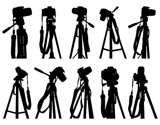 EPS 해외이미지 직업 실루엣 일러스트 빛 세트 카메라 디지털 검은색 사진촬영 손상 장비 흰색 기구 영화관 필름 오브젝트 그림 전자 슛 삼각대 동영상 캠코더 해외202004 해외일러스트 컬러 컨셉 촬영기법 전자제품 촬영 극장 파일형식 벡터 이미지허브