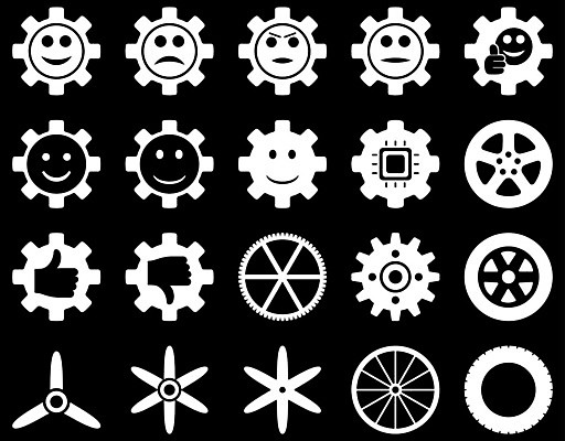 EPS 해외이미지 클립아트 캐릭터 행복 감정 산업 얼굴 일러스트 손가락 모션 검은배경 웃음 사람 기계 기쁨 장비 분노 표현 입 부채 옵션 톱니바퀴 엔진 기어 공학 이모티콘 개발 고립 구성 냉각기 상형문자 승인 캐리커처 아바타 해외202004 해외일러스트 일러캐릭터 문자 손 교육 백그라운드 표정 신체부위 검은색 그림 파일형식 벡터 이미지허브