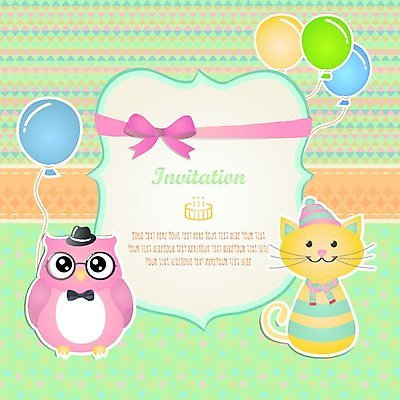 EPS 해외이미지 동물 디자인 행복 리본 안경 어린이 백그라운드 패턴 일러스트 나비넥타이 휴가 프레임 소년 컬러풀 장난감 파티 유행 목도리 고양이 축하 아기 신용카드 생일 인쇄 만화 활 엽서 초대 부엉이 풍선 힙스터 해외202004 해외일러스트 잡화 패션 기념일 남자 감정 컬러 컨셉 무늬 포유류 조류 넥타이 사람 이벤트 금융 반려동물 편지 파일형식 벡터 이미지허브