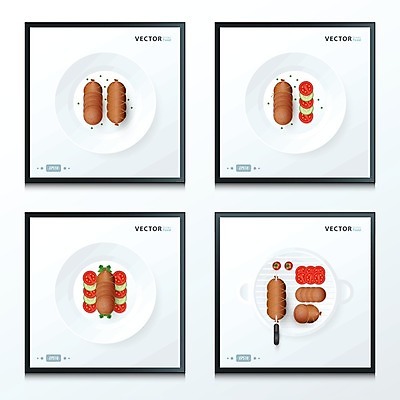 EPS 해외이미지 음식 조각 다이어트 일러스트 재료 부분 육류 돼지고기 요리 사람없음 빨간색 세트 갈색 상점 식사 소고기 흰색 소시지 시장 맛 상품 바비큐 자르기 먹기 오브젝트 햄 베이컨 칼로리 양고기 고립 등심 살라미 삶기 송아지고기 영양분 페퍼로니 프랑크푸르트 해외202004 해외일러스트 컬러 컨셉 식재료 모션 독일 건강 도시 가공식품 파일형식 벡터 유럽 나라 이미지허브