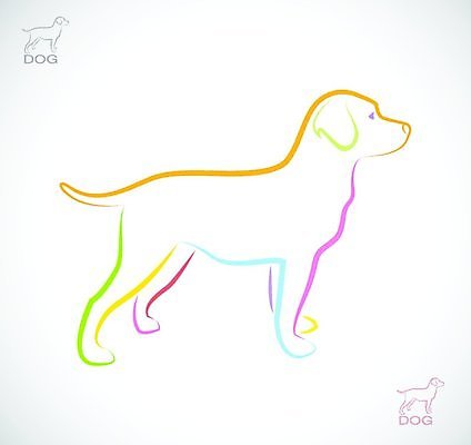 EPS 해외이미지 라인일러스트 일러스트 사람없음 반려동물 개 강아지 해외202004 해외일러스트 동물 포유류 파일형식 벡터 이미지허브