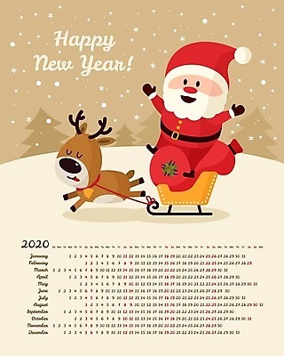 EPS 해외이미지 디자인 노년 남자 백그라운드 크리스마스 일러스트 사슴 앉기 달리기 산타클로스 갈색 만세 달력 승차 보따리 썰매 자루 해피뉴이어 선물자루 해외202004 해외일러스트 기념일 컬러 포유류 모션 사람 성인 새해인사 파일형식 벡터 이미지허브