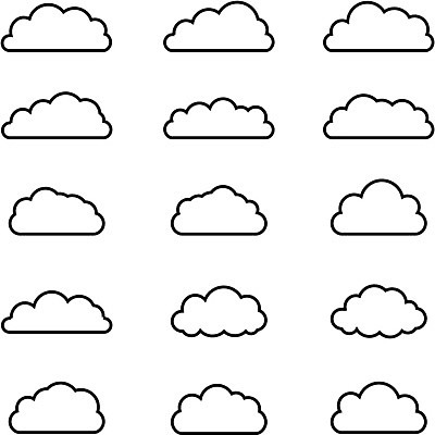 EPS 해외이미지 클립아트 구름 디자인 곡선 인터넷 일러스트 하늘 날씨 세트 웹 회색 흰색 연결 예측 수집 심볼 사인 심플 흐림 엘리먼트 해외202004 해외일러스트 자연요소 선 컬러 컨셉 파일형식 벡터 이미지허브