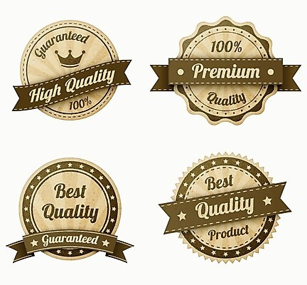 EPS 해외이미지 스티커 일러스트 사람없음 세트 갈색 라벨 빈티지 해외202004 해외일러스트 컬러 컨셉 프레임 파일형식 벡터 이미지허브