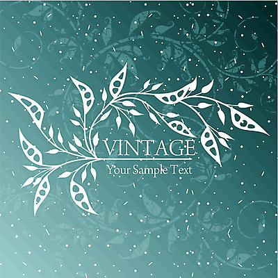 EPS 해외이미지 식물 꽃 백그라운드 잎 꽃무늬 곡선 일러스트 프레임 사람없음 해외202004 해외일러스트 선 무늬 파일형식 벡터 이미지허브