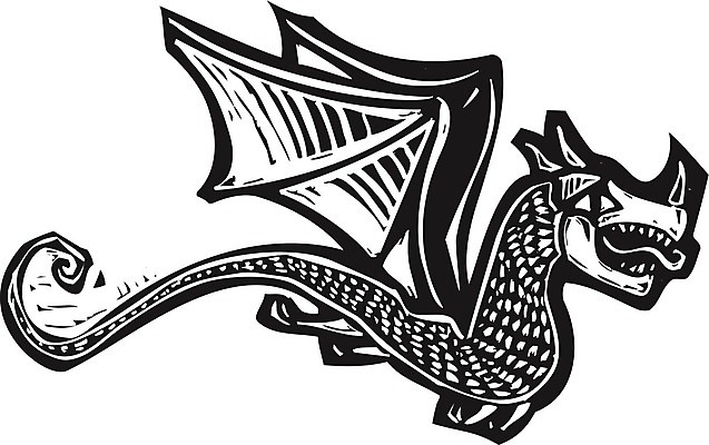 EPS 해외이미지 여행 일러스트 파충류 불 동화 이야기 용 뱀 위험 악마 문신 사냥 육식동물 공상 목판화 해외202004 해외일러스트 자연요소 동물 컨셉 파일형식 벡터 이미지허브